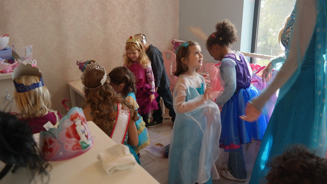 Lady Jackets open Princess Room at Ronald McDonald House Charities